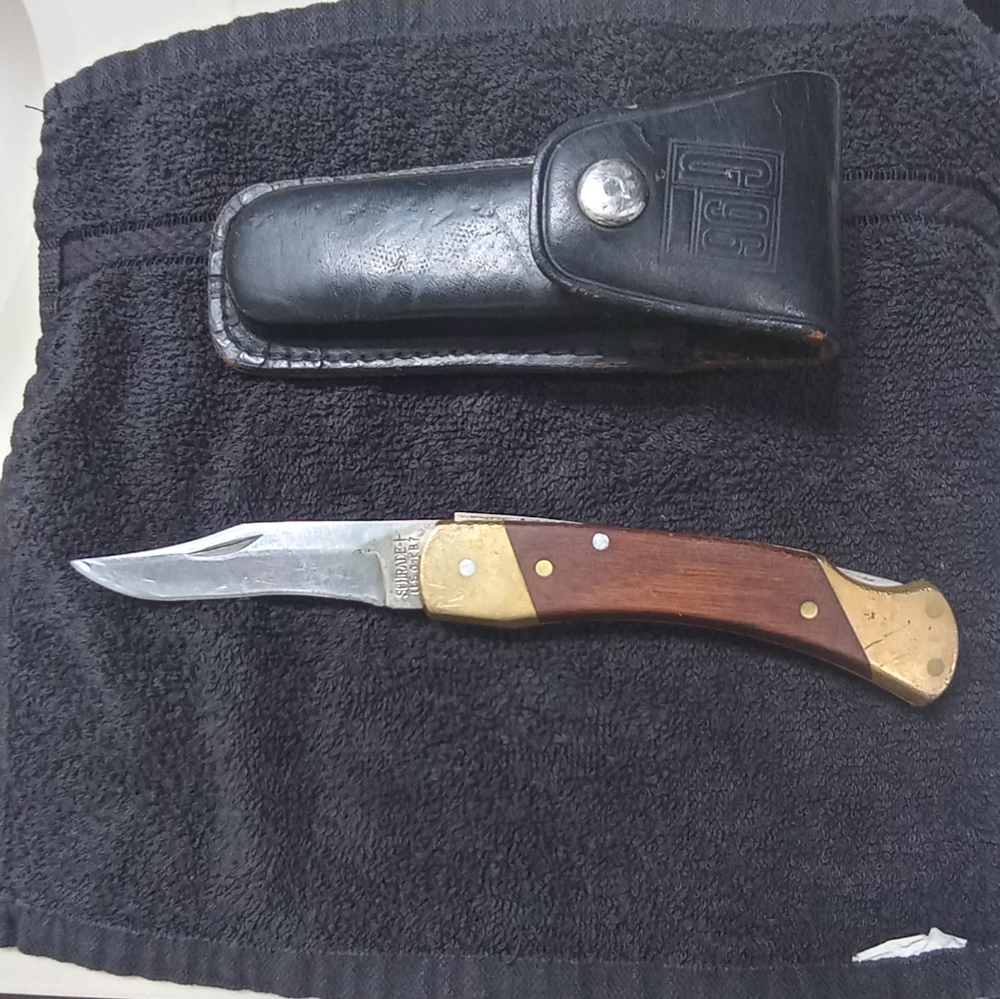 Schrade + USA LB7 Lockback Knife